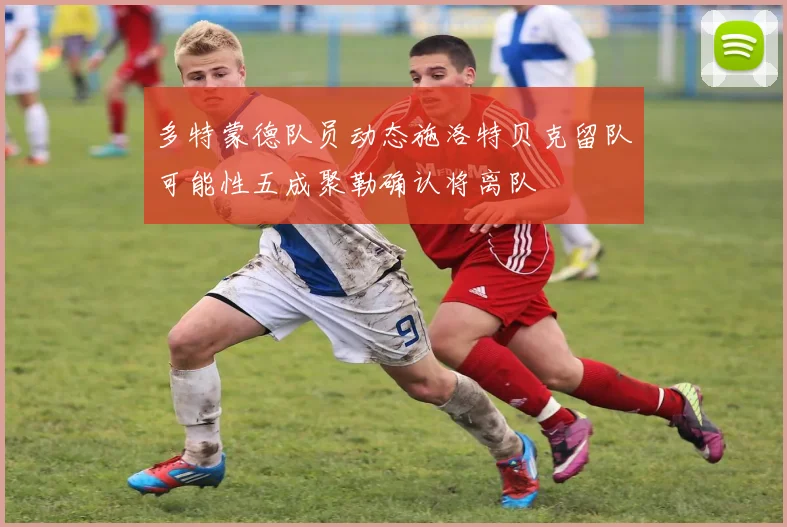 多特蒙德队员动态施洛特贝克留队可能性五成聚勒确认将离队